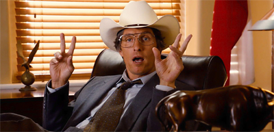 Hat's off to McConnaughey...