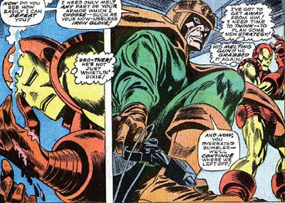 He's melting, oh what a world!