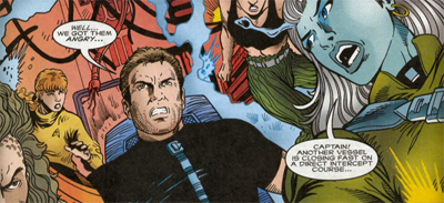 I do love Kirk's eighties tie!