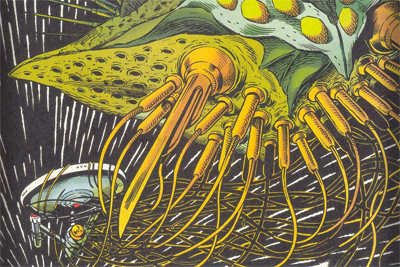 In the grip of some strange force...