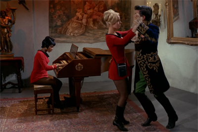 So, he thinks he can dance...