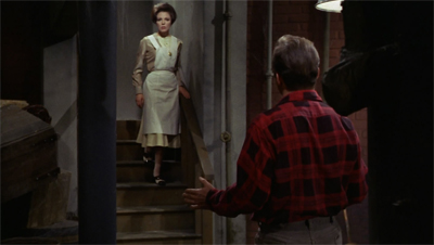 The light at the top of the stairs...