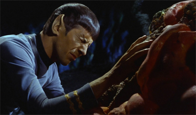 Spock would have to have a heart of stone not be affected by this...