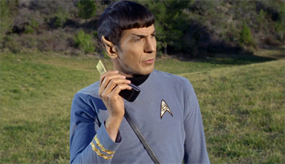 Spock finally flips...