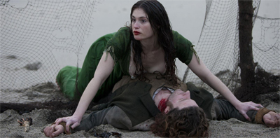 Looks like she's netted herself a catch...