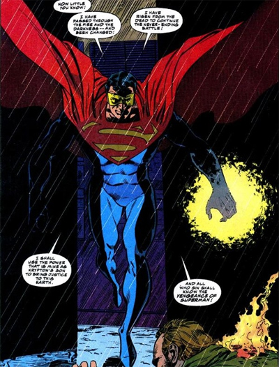 He wears his sunglasses at night...