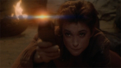 Kira's been through hell and it doesn't phaser...