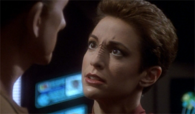 He's almost putty in her hands...