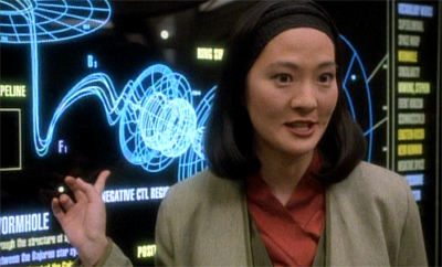 Her theory has some (worm)holes...