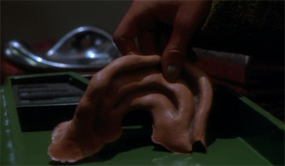 She's certainly got the lobes...