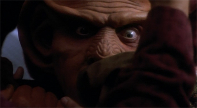 In (Deep) Space (Nine), noone can hear you scream...