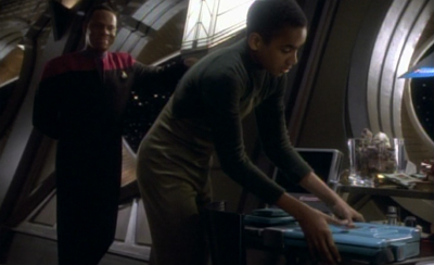 Quality father-son time...