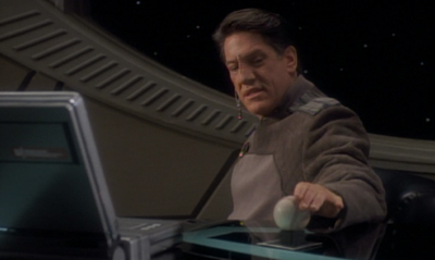 "He's letting me know, he'll be back..."