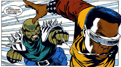 By Geordi, that's a powerful punch!