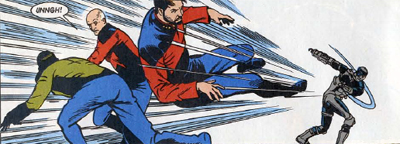 Riker is really thrown by the experience...