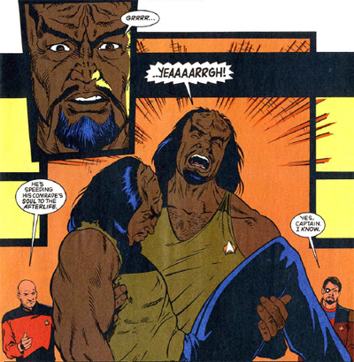 A Worf core breach...