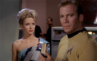 Kirk struggles to find a way to communicate his disdain...