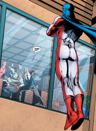 The new man of tomorrow...