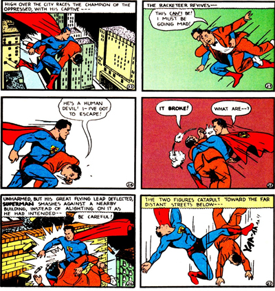 That's just how Superman rolls...