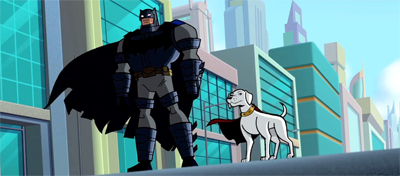 A Batman and his dog...