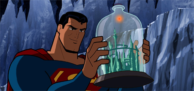 Superman hasn't got the bottle...