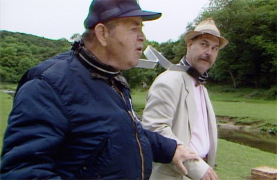 Up to their neck in it...