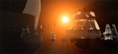 Sailing into the sunset...