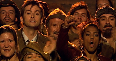 Theatre fans are just so unruly...