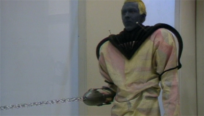 Come quietly, or there will be mid-eighties special effects...