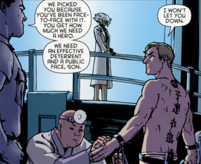 He's got the spine for this...