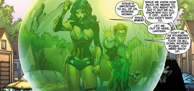 Bursting his bubble...