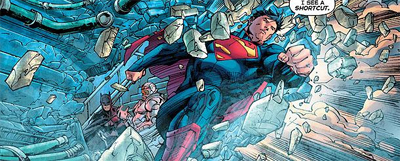 He knows how to make an entrance...