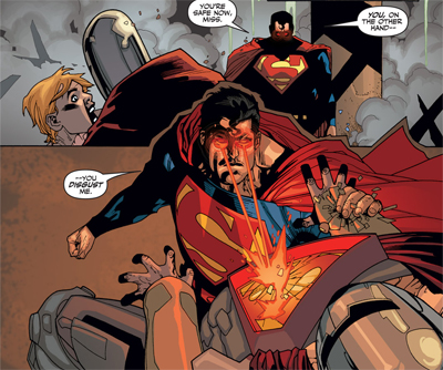 If looks could kill...