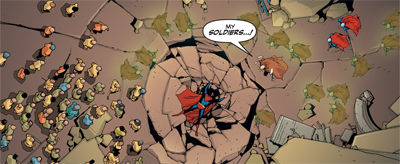 The Superman who fell to Earth...