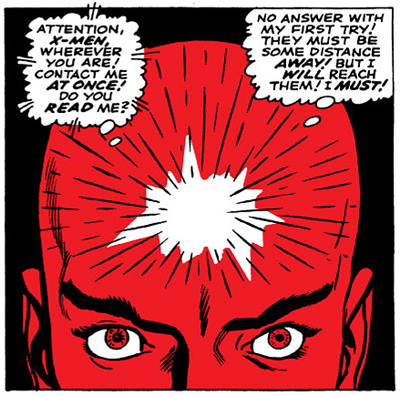 Xavier's Red Skull...