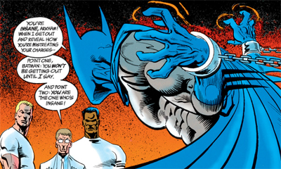 Running the asylum...