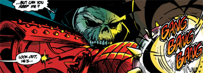 Reaping what he sews...