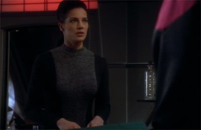 She's carrying a lot of baggage...