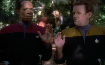 A hands-off approach...