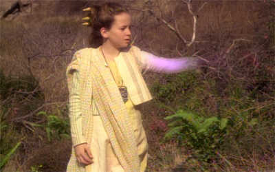 She could do with a hand...