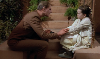 What are little girls made of? Photons, apparently...