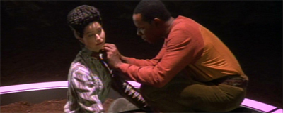 They've got her collared...