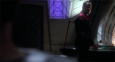 Sisko suspects he really should have changed the locks...