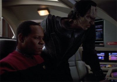 At least Dukat and Sisko didn't spend all their time arguing over the radio station...