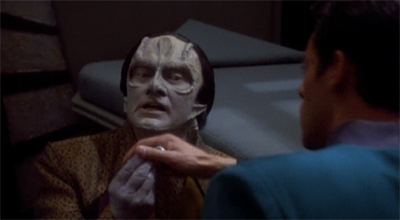 Pained and simple Garak...