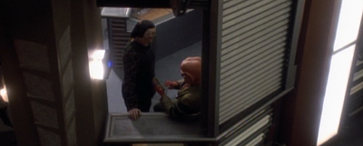 Garak's dealing with the end of the Occupation quite poorly...