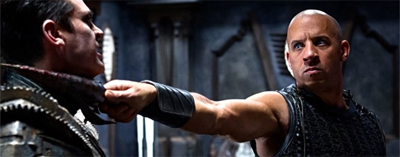 His neck on the line...