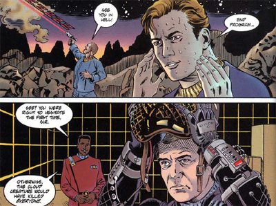 Even Kirk wants to be James T. Kirk...