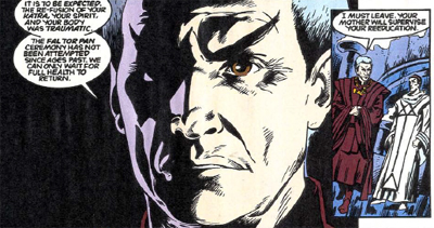 His logic is uncertain where his son is confirmed...