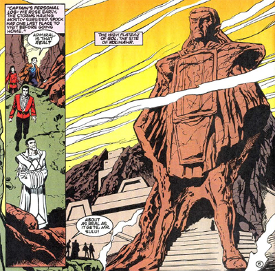 Although Spock is of Vulcan, he will find no rest there...